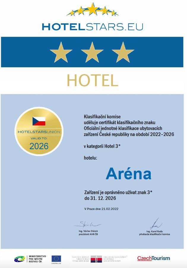 Hotel Arena Brumov Exterior photo